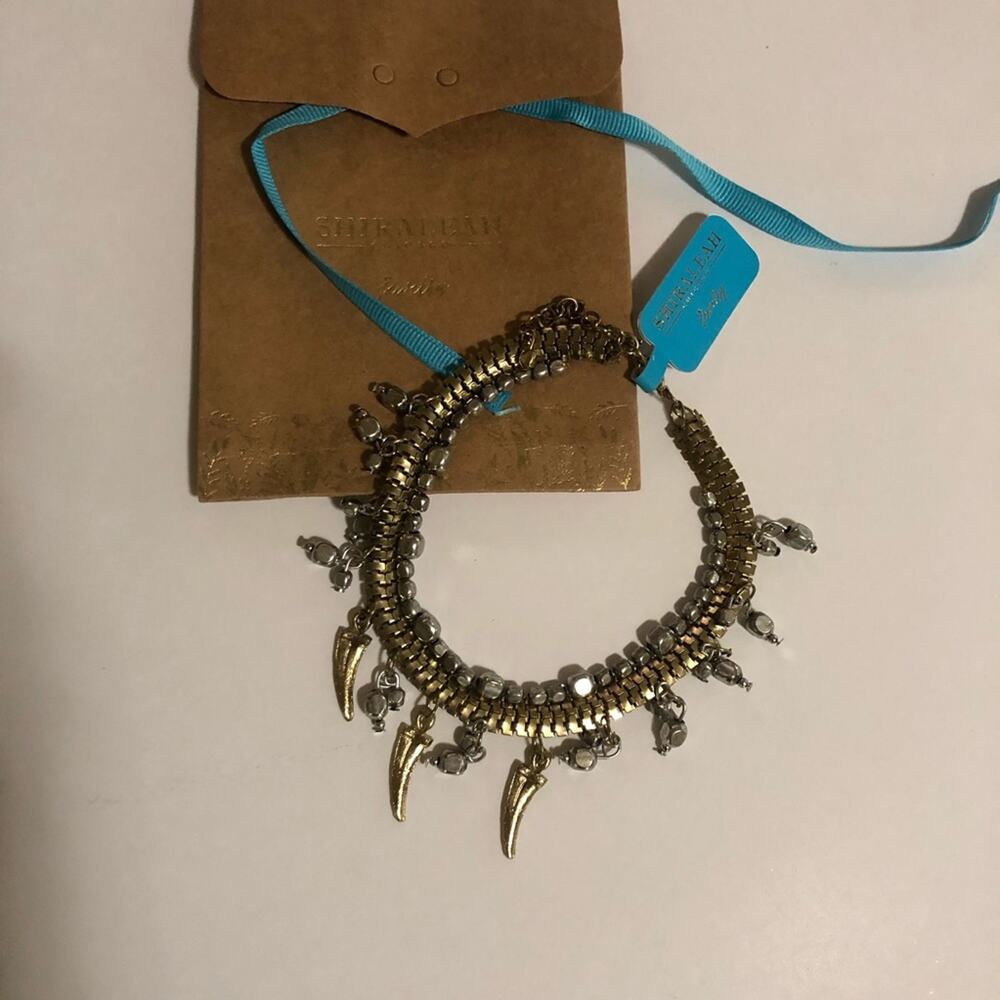 Shiraleah Chicago jewelry - Anthropologie - Livia ankle bracelet in gold NEW